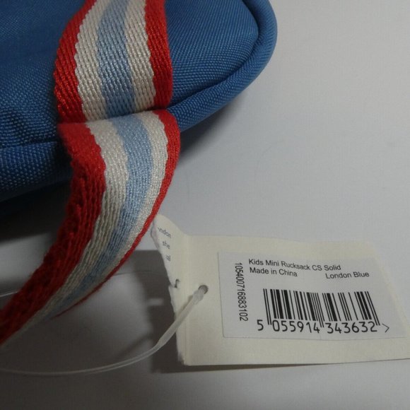 NWT Backpack Cath Kids London Tote Carrier Small Bag Blue Red Adjustable Straps - Picture 10 of 16